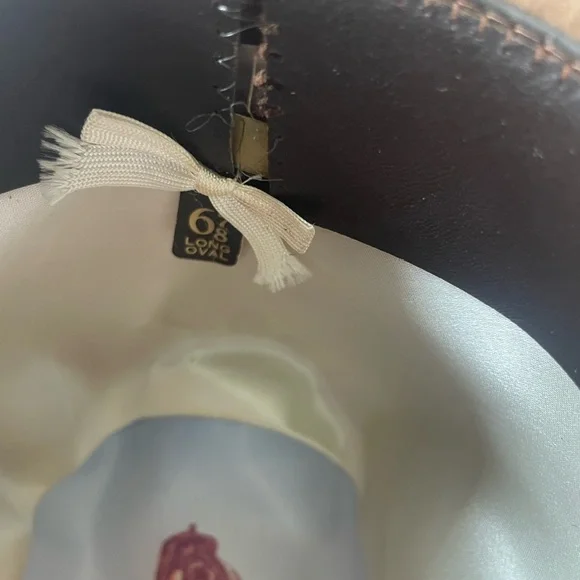 Vintage 1970’s Stetson Western Beaver Cowboy Hat In Excellent Condition 6 7/8 - Picture 7 of 16